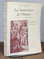 CABANES Augustin - LES INDISCRETIONS DE L'HISTOIRE - CINQUIEME SERIE - 1901-1940