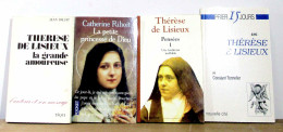 DIVERS  - THERESE DE LISIEUX - LOT DE 4 OUVRAGES - Other & Unclassified