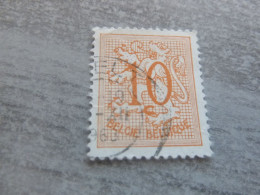 Belgique - Lion - 10c. - Orange - Oblitéré - Année 1950 - - Usati