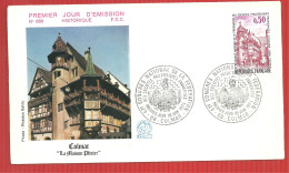 FDC  COLMAR 1 6 1974 - 1970-1979