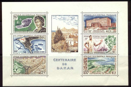 AOF BF 1958 Yvert 1 ** TB Centenaire De Dakar - Nuevos