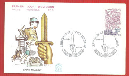 FDC  SAINT MAIXENT L'ECOLE 16 5 1981 - 1980-1989