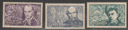 France N° 908 à 910 * La Série Poëtes Symbolistes - Unused Stamps