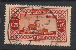 SYRIE - 1932-35 - N°YT. 203A - Homs 0pi75 - Oblitéré / Used - Usados