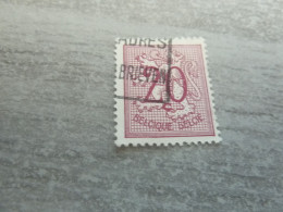 Belgique - Lion - 20c. - Lilas Foncé - Oblitéré - Année 1950 - - Used Stamps