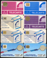 France. Pyjama. 600 Agences. Cordon. Lot De 8 Telecartes - Pyjamas'