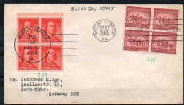 États-Unis Lettre 1959 668 PA 52 Maryland Vers Bruxelles Paix Commerce Mondial Indépendance Alaska - 1951-1960