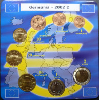 Germania - Serie 2002 D - In Cartoncino Non Ufficiale - Alemania