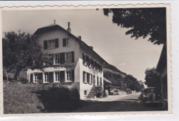 Châtel-sur-Montsalvens, Hôtel De La Tour. Carte-photo - Châtel-sur-Montsalvens