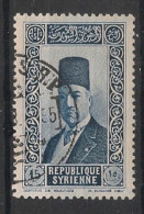 SYRIE - 1934 - N°YT. 236 - Ali Bey El Abed 15pi Bleu - Oblitéré / Used - Usados