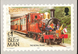 Trains -- Railways And Tramway Of The Isle Of Man - Eisenbahnen