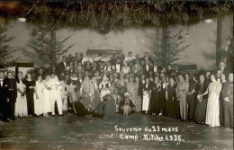 MILITARIA - Carte Postale Photo D'une Fête Au Camp De Bitche En 1935 - L 152314 - Casernas