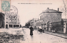 Aulnay Sous Bois -  Place Des Ecoles  -   CPA °J - Autres & Non Classés