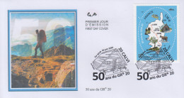 Enveloppe  FDC  1er  Jour   FRANCE    CORSE    50éme   Anniversaire    GR 20   CALVI   2020 - 2020-…