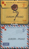 Kroatien 857-858 (kompl.Ausg.) Postfrisch 2008 Der Brief - Croazia