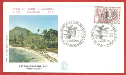 FDC ILE  19 1 1978 SAINT BARTELEMY - 1970-1979