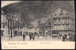 31-0027 - Carte Postale HAUTE-GARONNE (31) - LUCHON - Place De Comminge - Luchon