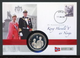 Numisbrief Monarchien Europas König Harald V. Von Norwegen PP (M5408 - Zonder Classificatie