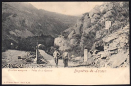 31-0028 - Carte Postale HAUTE-GARONNE (31) - LUCHON - Frontière Espagnole - Vallée De La Garonne - Luchon