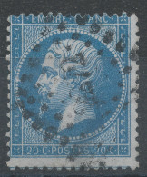 Lot N°83168   N°22, Oblitéré PC Du GC 2272 MAUBEUGE(57) - 1862 Napoleone III