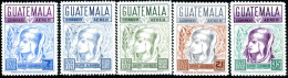 GUATEMALA 1969 - P.A.  Dante Alighieri - 5 V. - Guatemala