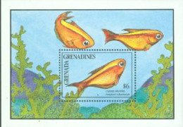 GRENADA GRENADINES 1990 - Poissons - BF (pempheris) - Vissen