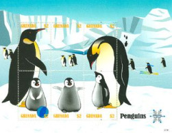 GRENADA 2007 - Les Pingouins - 6 V. - Grenade (1974-...)