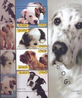GHANA  2007 - Chiens En Feuillet - Dogs