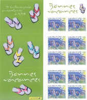 FRANCE 2004 - Europa - Bonnes Vacances  - Carnet Adhésif - Commémoratifs