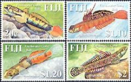 FIDJI 2007 - Poissons Des Eaux Fraiches: Gobi Beli - 4 V. - Fidji (1970-...)