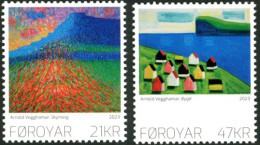 FEROES 2023 - Tableaux De Arnold Vegghamar - 2 V. - Isole Faroer