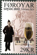 FEROES 2022 - SEPAC - Boissons Locales - Bière Et Alcool Bjor - 1 V. - Faroe Islands