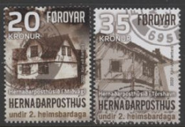 FEROES 2020 - Guerre Mondiale: Bureaux Postaux - 2 T.                                              - Faroe Islands