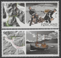 FEROES 2020 - Europa: Anciennes Routes Postales - 2 T.                                              - Islas Faeroes