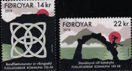 FEROES 2018 - Centenaire De La Commune De Fuglajordur                                                  - Isole Faroer