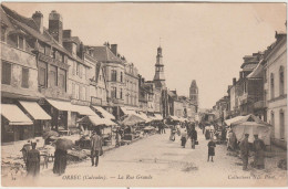 DEF : Calvados : ORBEC : La  Rue  Grande - Orbec