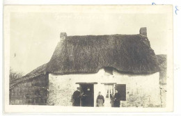 Cpa Carte-photo Petite Maison / Chaumière ( Bretagne ? ) - Sonstige & Ohne Zuordnung