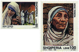 83023 MNH ALBANIA 1998 HOMENAJE A LA MADRE TERESA DE CALCUTA - Albanie