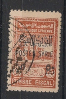 SYRIE - 1945 - N°YT. 285 - 50pi Sur 75pi Brun - Oblitéré / Used - Gebruikt