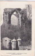 Villedieu (41 Loir Et Cher) Les Ruines Du Prieuré De Saint Jean Baptiste - édit. Lebert - Autres & Non Classés