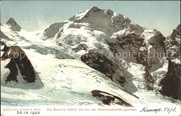 11773270 Piz Bernina Von Der Diavolezzahuette Gesehen Piz Bernina - Autres & Non Classés