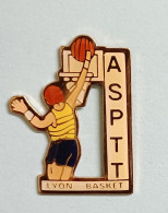 Pin's AS PTT Lyon Basket - Basketbal