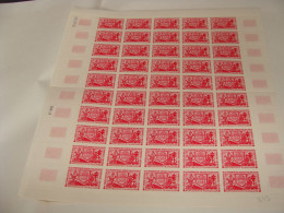 N° 1642 En Feuille  De 50 Timbres  Neufs - Feuilles Complètes