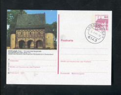 "BUNDESREPUBLIK DEUTSCHLAND" 1986, Bildpostkarte Mit Bildgleichem Stempel Ex "LORSCH" (A1225) - Bildpostkarten - Gebraucht