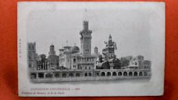 CPA (75)  Exposition Universelle 1900. Pavillon De Monaco Et De La Suède.   (7A.636) - Exhibitions