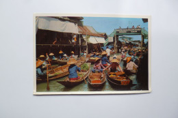 RAJBURI  -  Damnerssaduak Floating Market  -   THAILAND  -  THAILANDE - Thaïlande