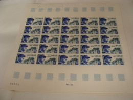 N° 1639 En Feuille  De 25 Timbres  Neufs - Hojas Completas