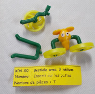 Kinder - Bestiole Avec 3 Hélices - K04 50 - Sans BPZ - Mountables