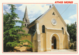 ATHIS MONS. - L'Eglise Saint-Denis. CPM RARE - Athis Mons