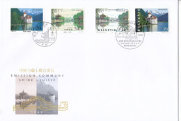 FDC SWITZERLAND 1667-1668 - Joint Issues